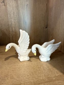 Vintage Swan/Goose Figurines