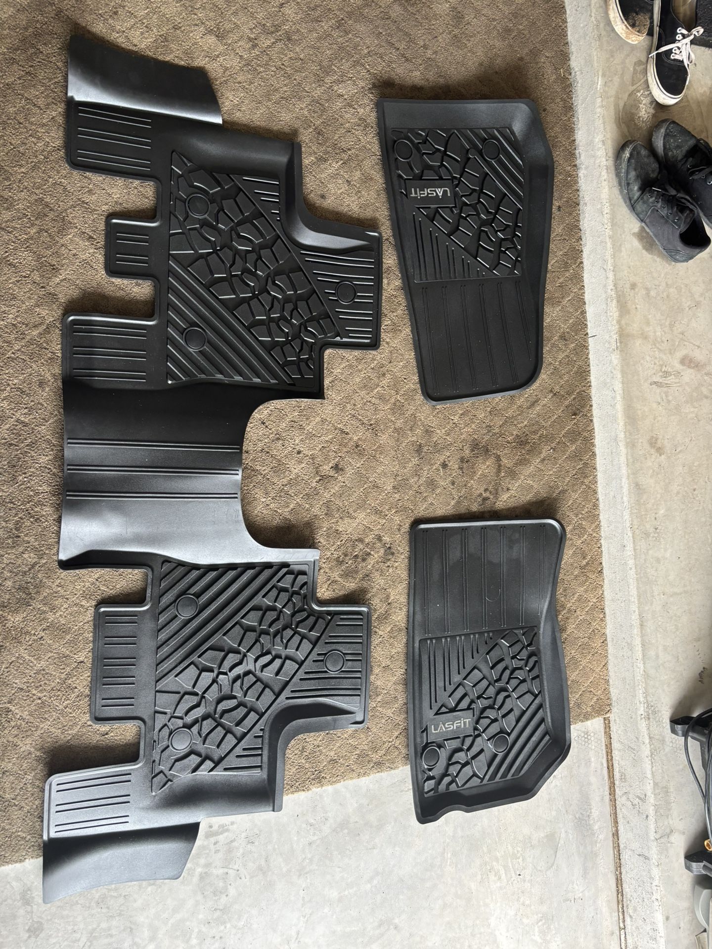 08-17 Jeep Wrangler Floor Mats