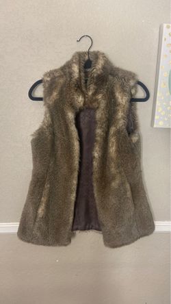 Real fur vest brand new size xs