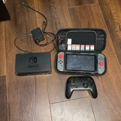 Nintendo Switch Complete Set With Games