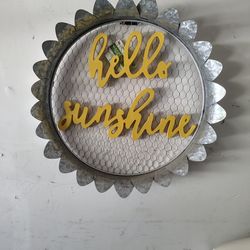 Outdoot Metal Farmhouse Style Decor