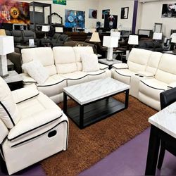 Limited time offer 3PC Power recliner sectional sofa with LED USB