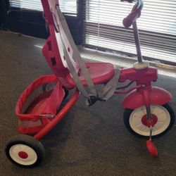 Radio Flyer Kids Youth Boys Girls Red Three Wheel Tricycle Bicycle Bike
