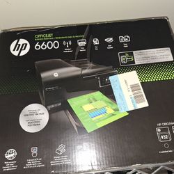 Hp Officejet 6600 Printer ALL- IN - ONE