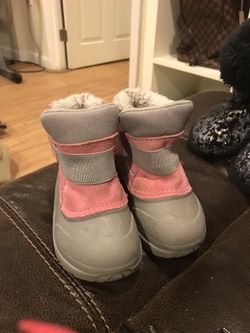 North face snow/rain boots toddlers 6c