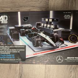 F1 Mercedes Car 4D Puzzle Model Kit 