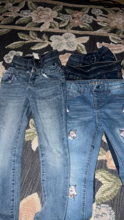 Girls jeans used