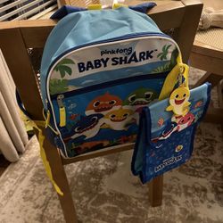 Baby Shark Kids Back Pack