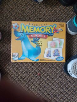 Brand New Never Memory Game 