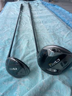 Taylormade Qi10 driver and fairway wood