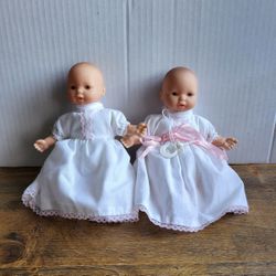 Vintage B.B. Newborn Baby Girl Doll With Pacifier