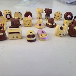 Shopkins Loose Lot  Chocolate And Vanilla  Edition 
