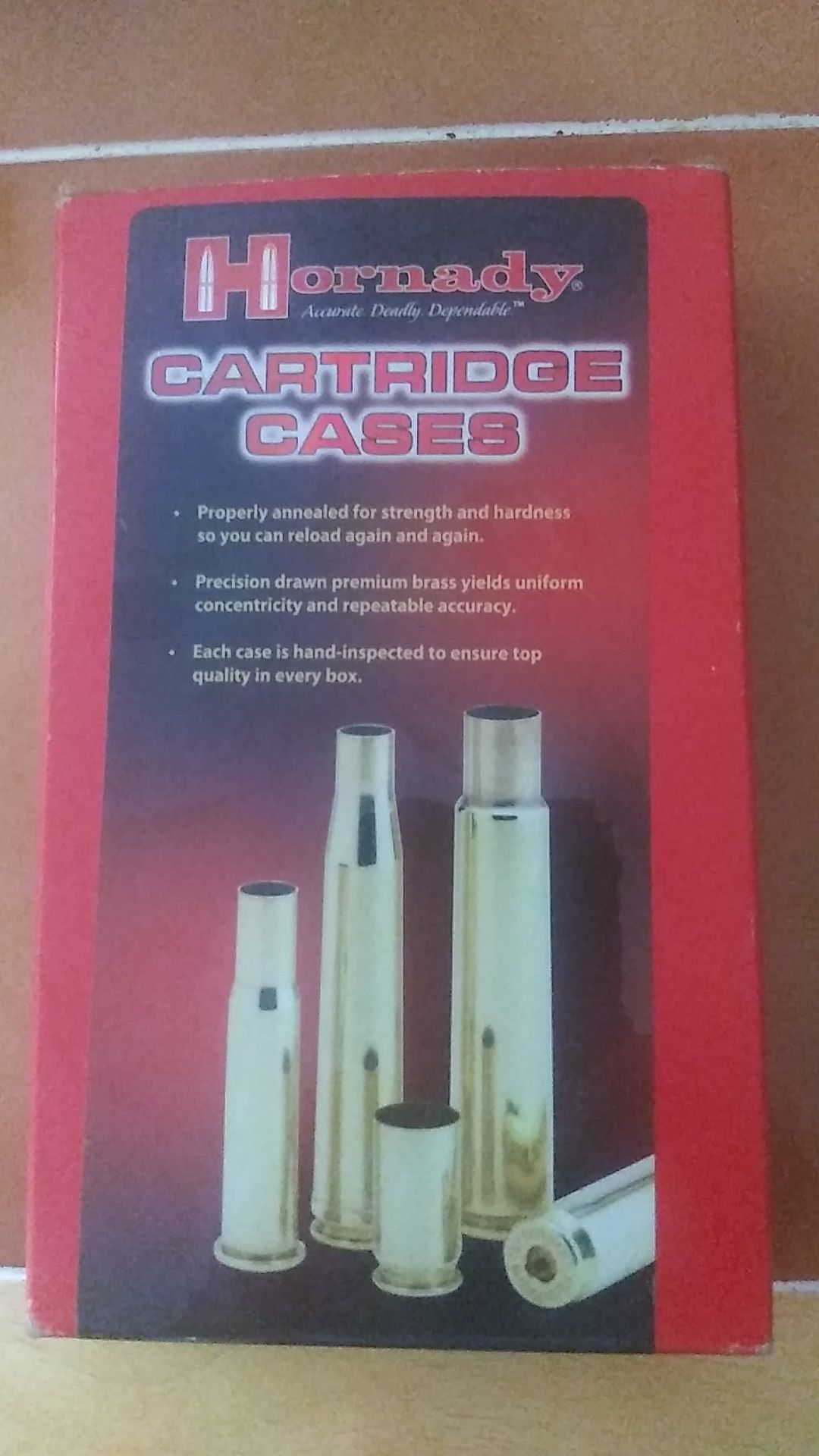 Honady 404 Jeffery Cartridge cases unprimed box 20