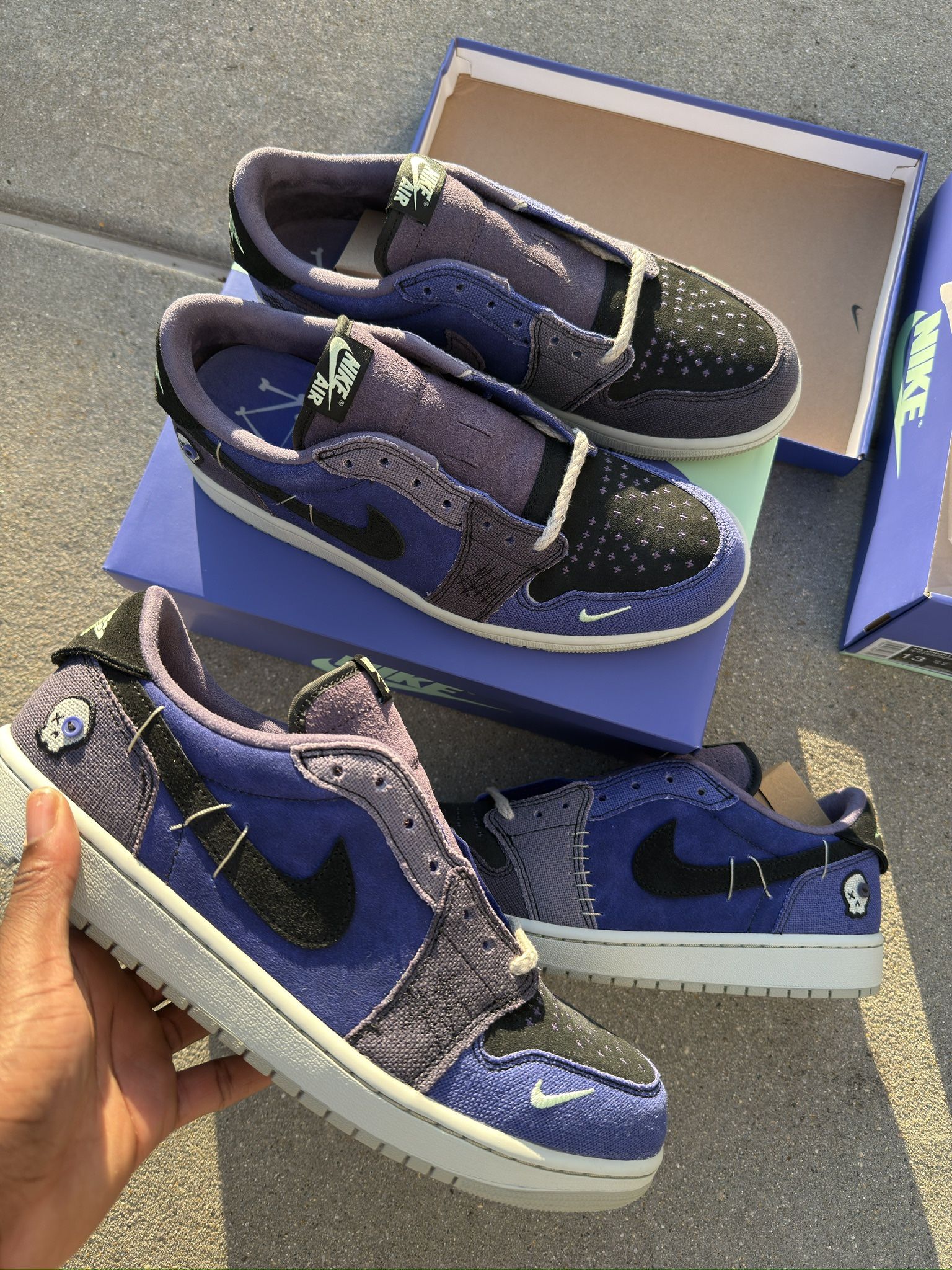 Jordan Retro 1 Low Zion Voodoo