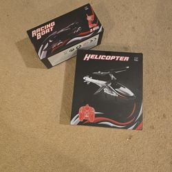 Sale Today Helicopter/ Racing Boat