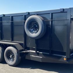 Dump Trailer Hd 81/2x14x4