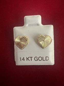 Aretes De Oro 14k (nuevos)