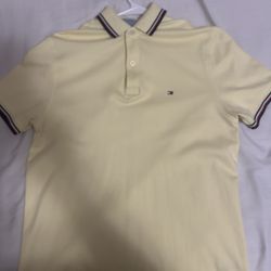 Yellow Tommy Hilfiger Polo Shirt