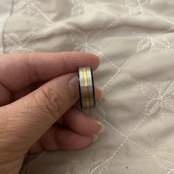 Men’s Fashion Stainless Steel Wedding Band Size 12