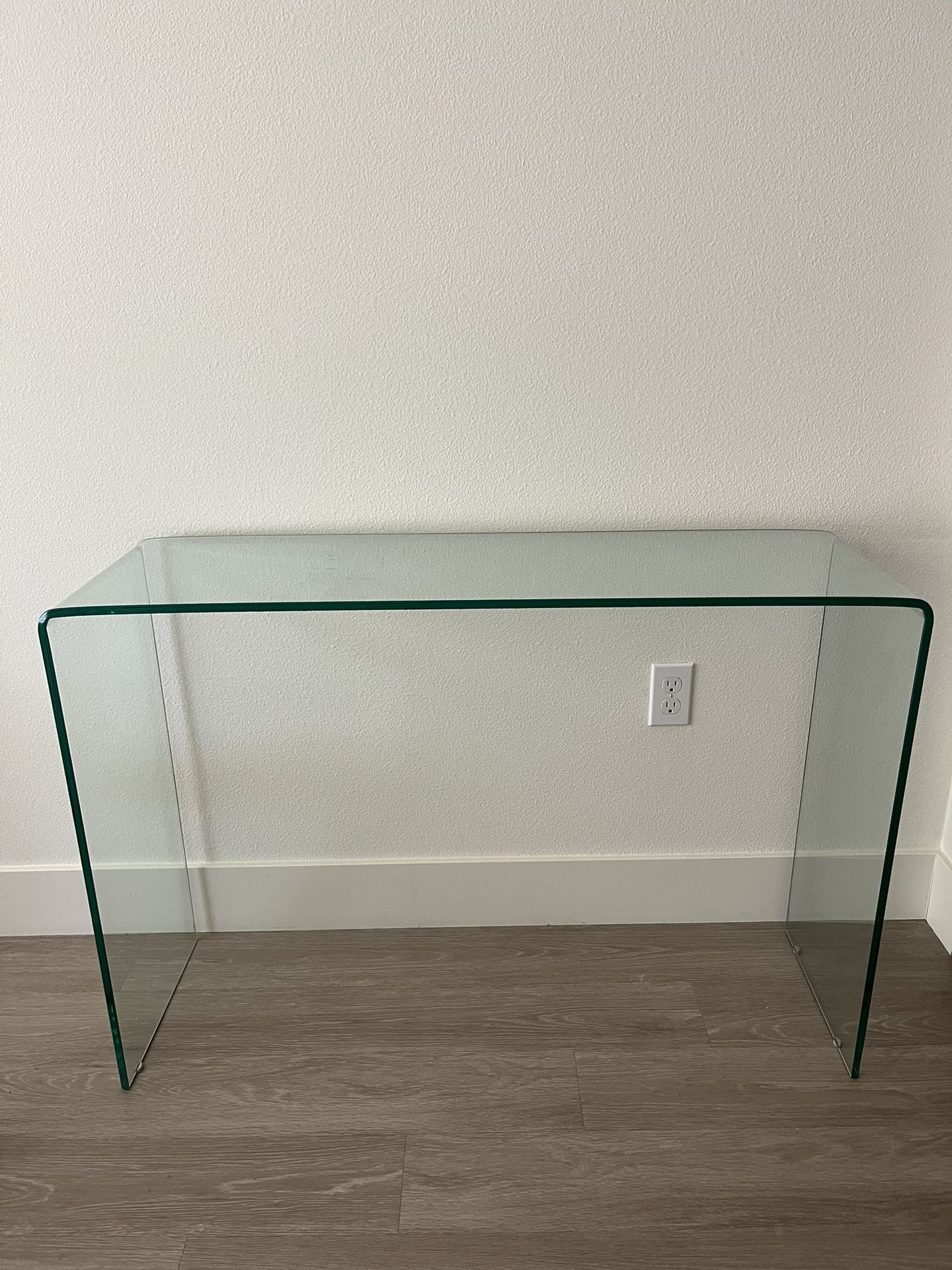 Glass Console Table