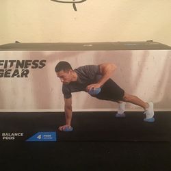 Exercise Balance Stability Pods Set of 4 by Fitness Gear New In Box