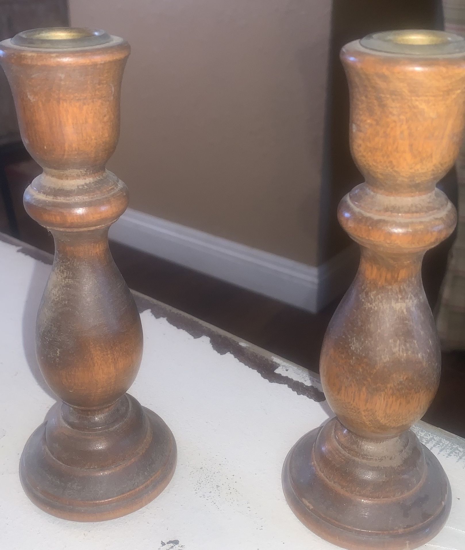 Maple Candle Holders