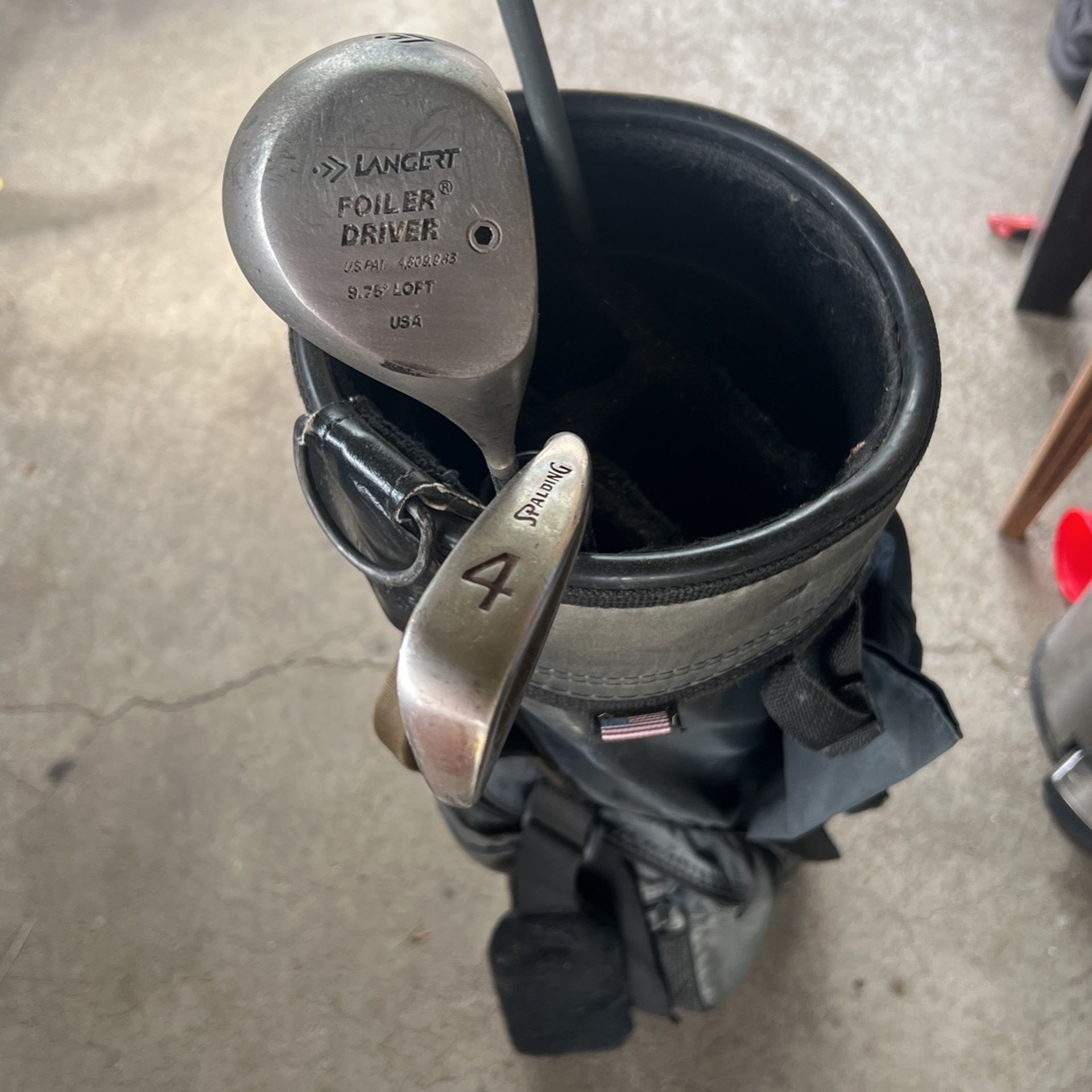 2 Golf Clubs And A Case