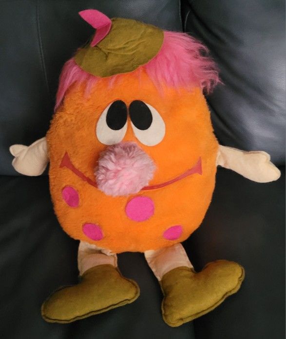 Vintage 1970's Magic Mountain Stuffed Troll-Bloop