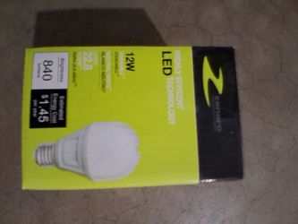 Highly efficient led bulb. 12 watt.