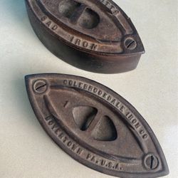 Sad Iron Lot of 2