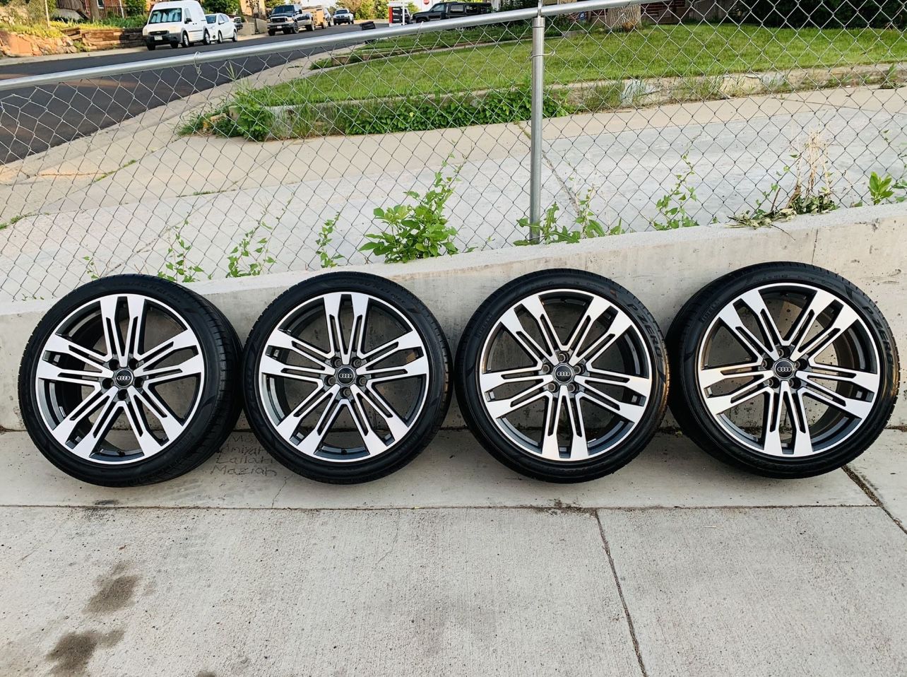21” OEM Audi SQ5 Wheels And Pirelli Tires 