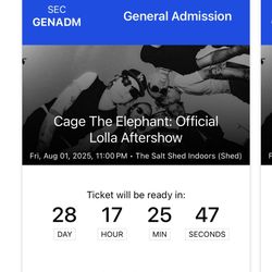 Cage the Elephant tickets 