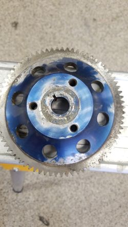 Kawasaki 650 total loss flywheel