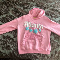 Sp5der Atlanta Hoodie 'Pink'