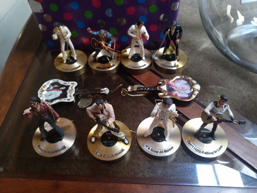 Bradford Exchange Elvis Musical Ornament Collection