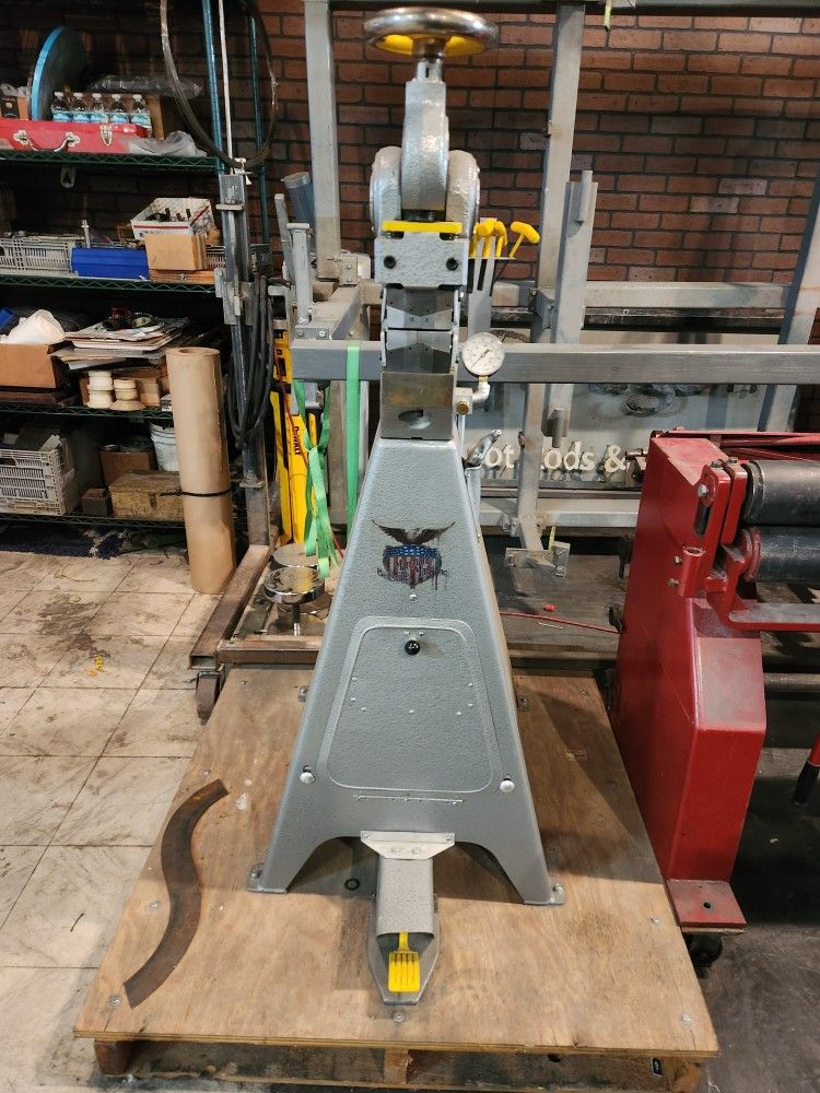 Marchant 4A Shrinker Stretcher w/ x4+ Sets of Jaws - Sheet Metal Forming Hot Rod HVAC ERCO Pullmax