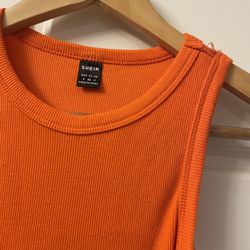 SHEIN Privé Ruched Tie Front Solid Bodycon Dress - S