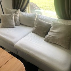 Creamy Sofa 