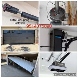 Garage Door & Spring