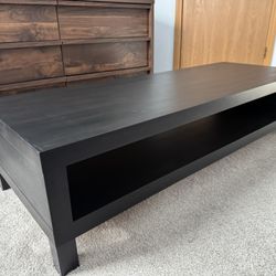 IKEA TV unit, black-brown, 47 1/4x13 3/4x14 1/8 "