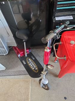 Electric Scooter Vintage Old
