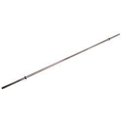 Signature Fitness Standard Barbell Standard Weightlifting Barbell, Chrome, 1-Inch, 7FT