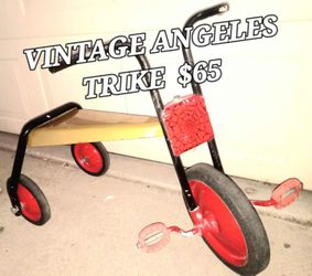 Vintage Tricycle Children's Tricycle $65 