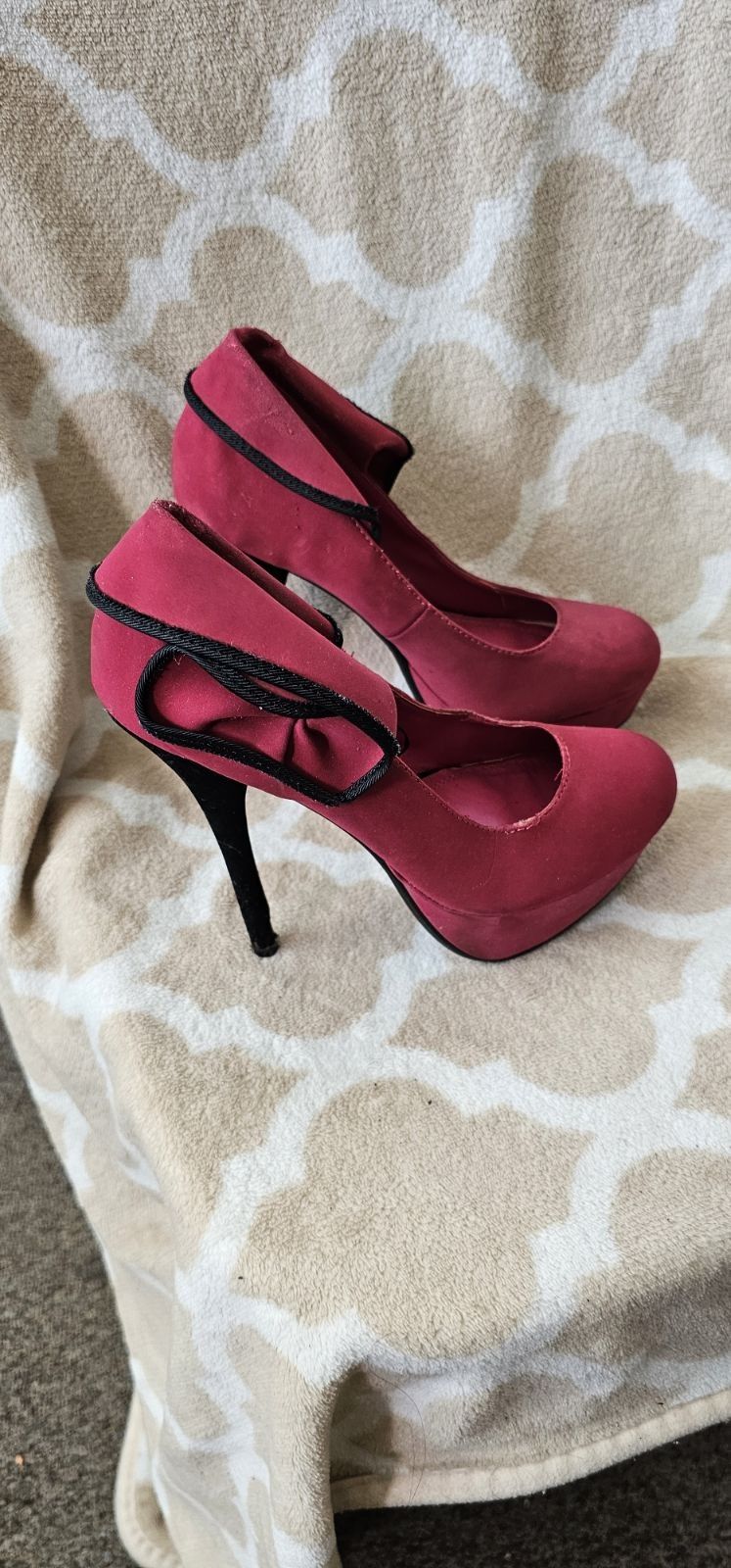 Wine Red Heels