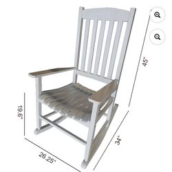 White Rocker Only One 45$