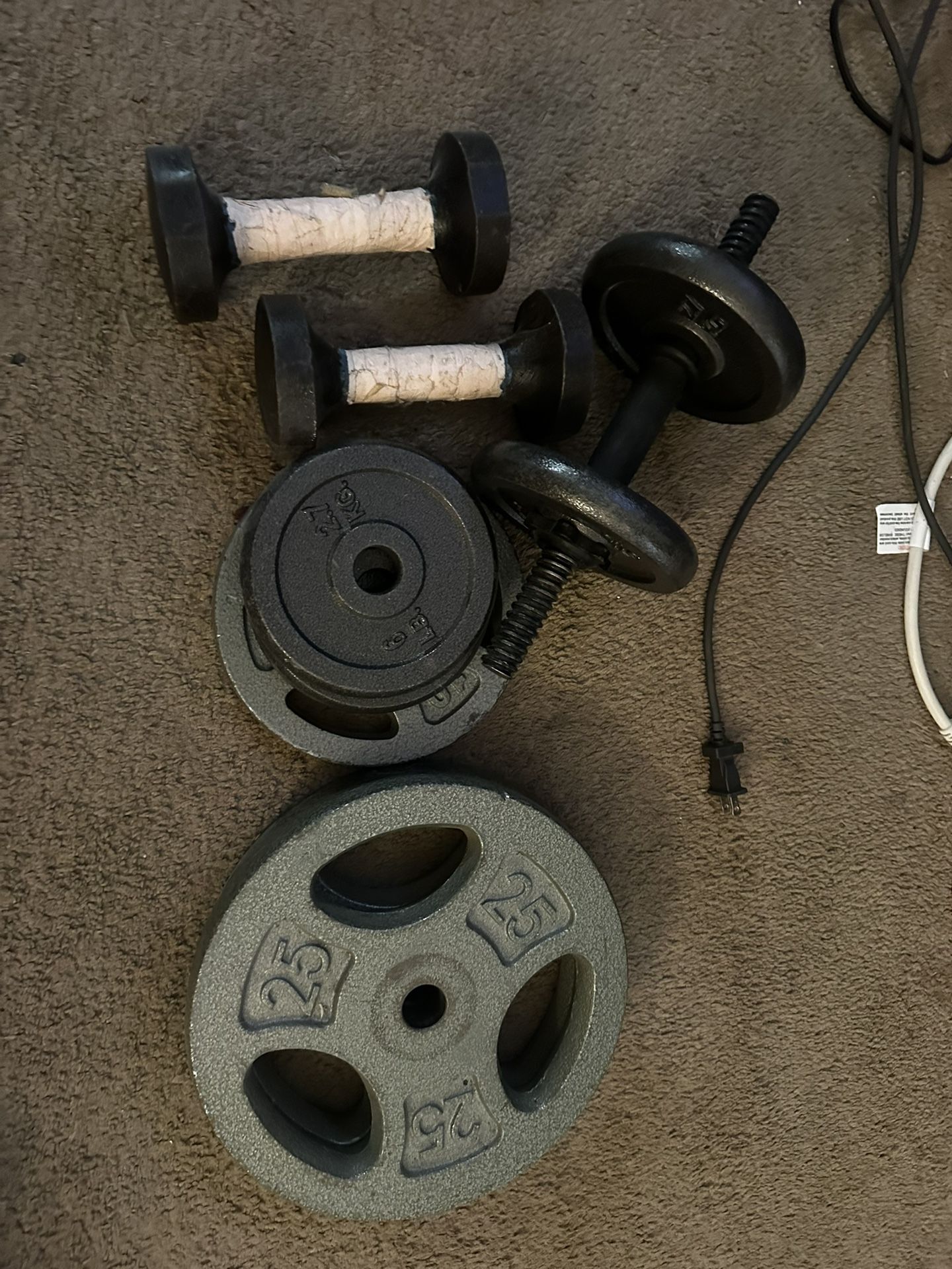 gym iron plates