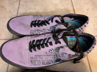 One piece × vans shoes