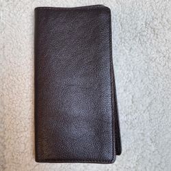 Premium Brown Leather Long Wallet with Multi-Card Organizer Experience timeless style and everyday