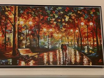 Art poster of Rain