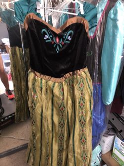 Disney Frozen Anna coronation gown